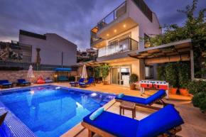 Outstanding Villa with Private Pool, Jacuzzi and Sea View in Kalkan, Kas
